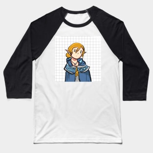 Dungeons and Dragons Character design with grid background Baseball T-Shirt